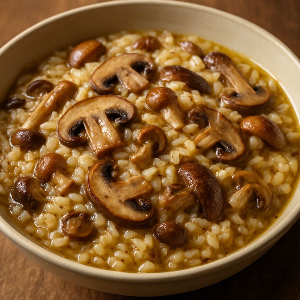 Risoto de Cogumelos